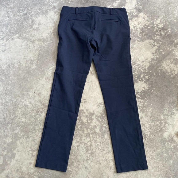 Pivotte Technical Stretch 24/7 Navy Blue Bordeaux Trouser Pants Size 12 - Picture 7 of 11